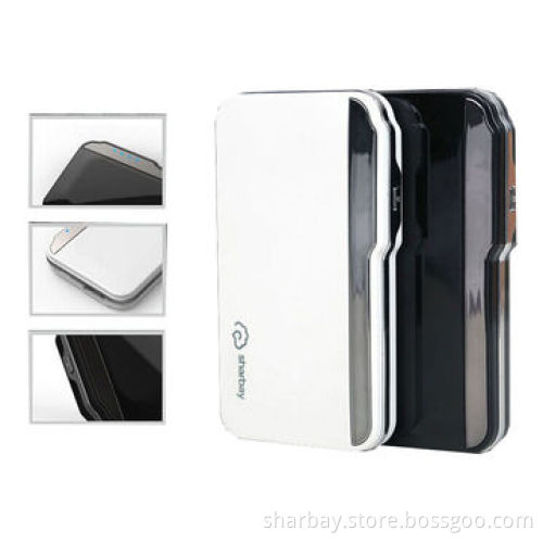 Power banks with 3,000mAh capacity, colors available, 4 power indicator lights, RoHS/CE/FCC